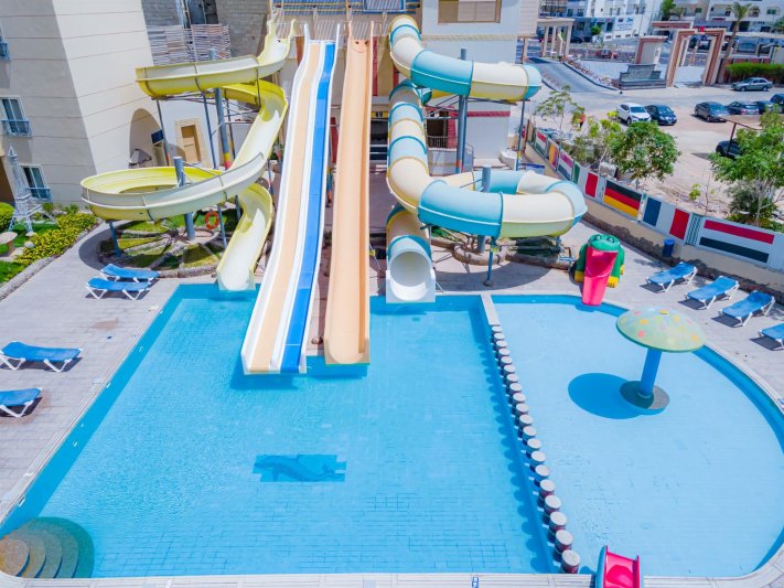 Hurghada utazás Sphinx Aqua Park Beach Resort