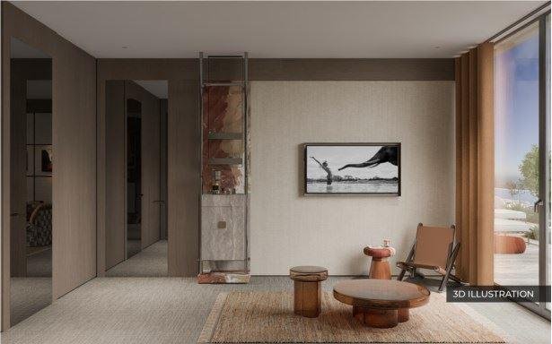 Lagoon Swim-Up 2+1 (133m2)