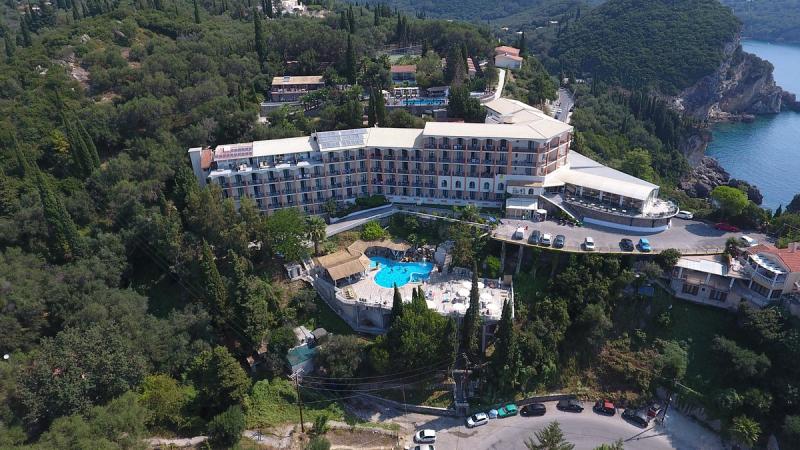 Korfu Paleokastritsa utazás Hotel CNIC Paleo ArtNouveau