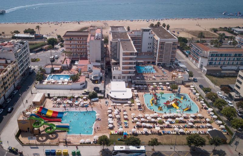Costa Brava Malgrat de Mar utazás Sorra Daurada Splash Hotel