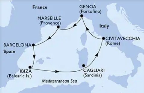 Barcelona utazás FLY&CRUISE - MSC Orchestra
