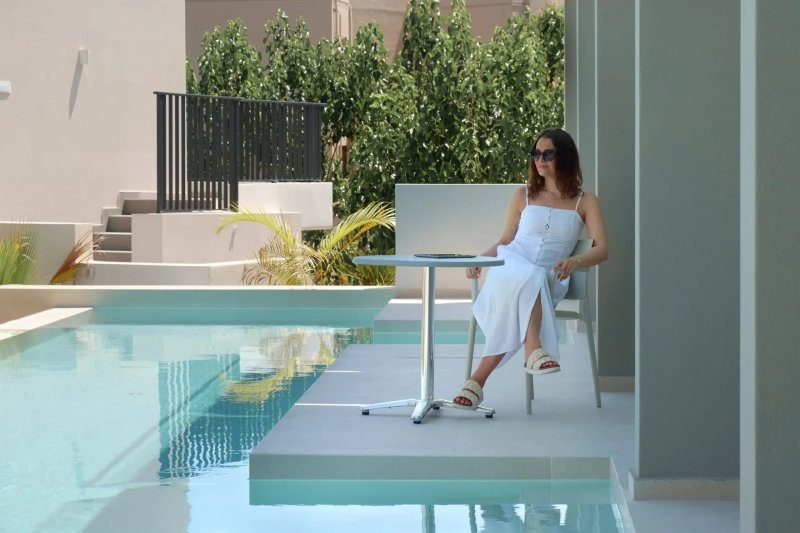 Kréta Platanias utazás Hotel Phos