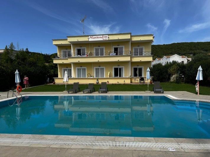 Korfu utazás Alexandros Apartmanház