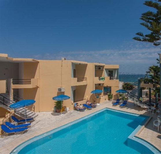 Kréta nyugat utazás Aparthotel Akasti 