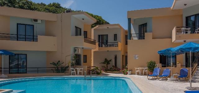 Kréta nyugat utazás Aparthotel Akasti 