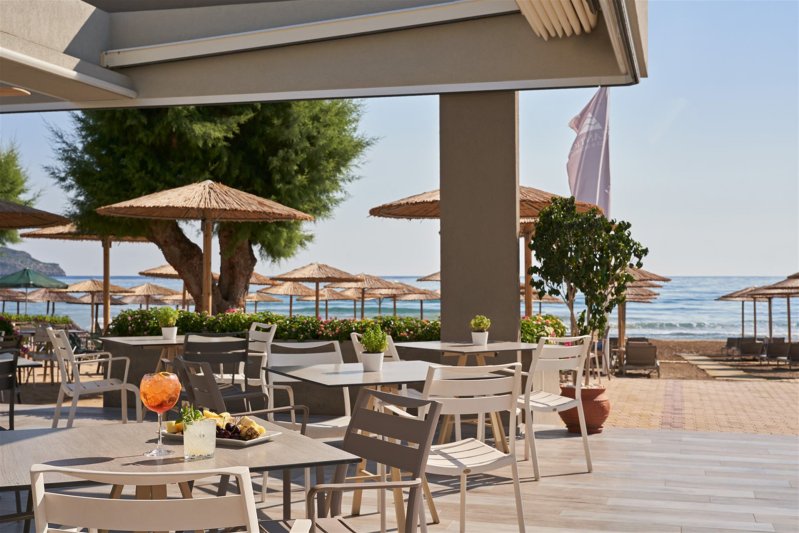 Kréta nyugat utazás Hotel Atlantica Amalthia Beach