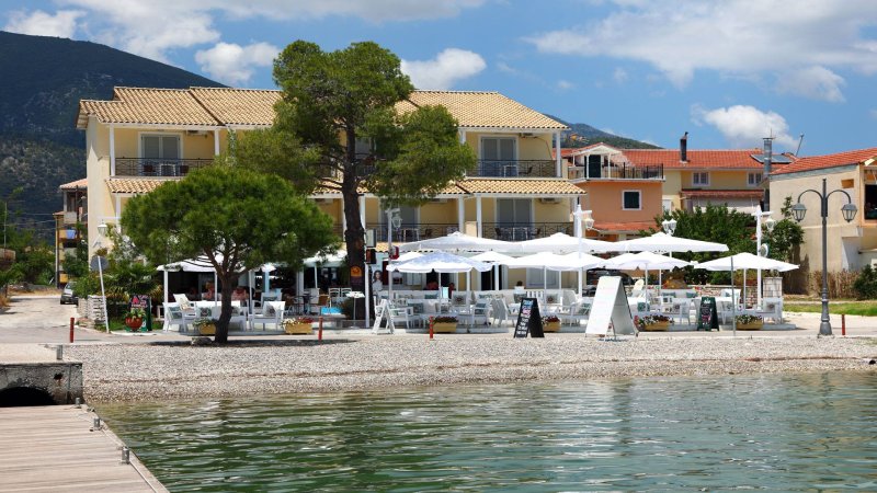 Lefkada-sziget utazás Nidri Bay Studio