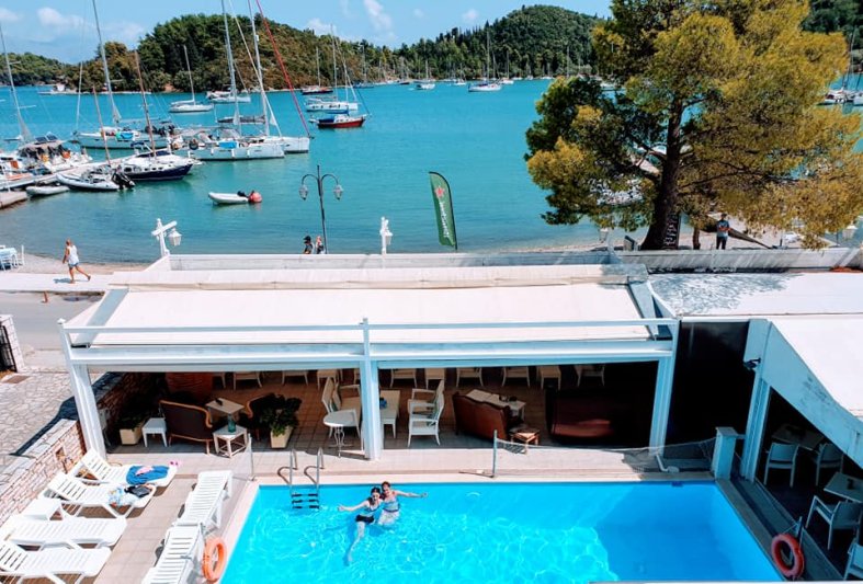 Lefkada-sziget utazás Nidri Bay Studio