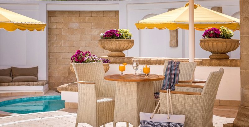 Rodosz Rhodes utazás Hotel Mitsis Petit Palais