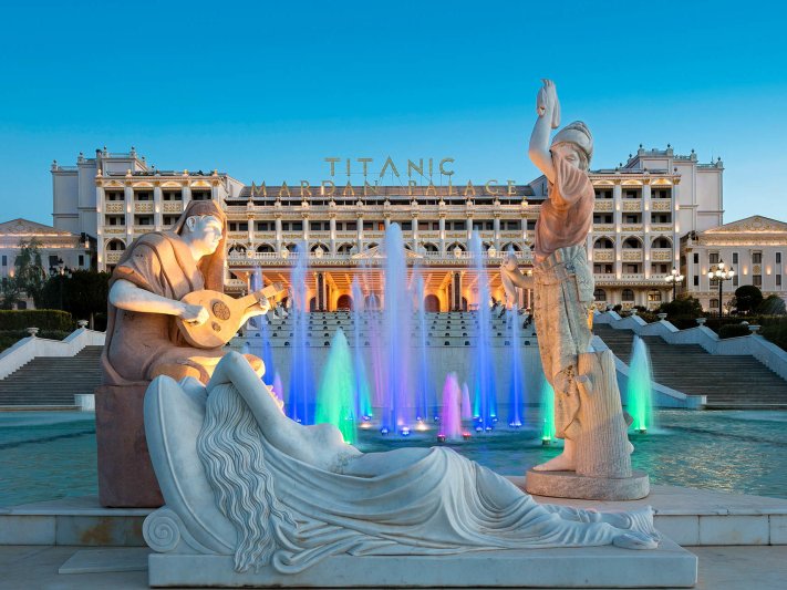 Antalya utazás Titanic Mardan Palace Hotel
