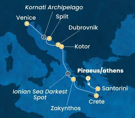 Egy utazás, két világ - Görög szigetek és Adria csoportos hajóút Athén