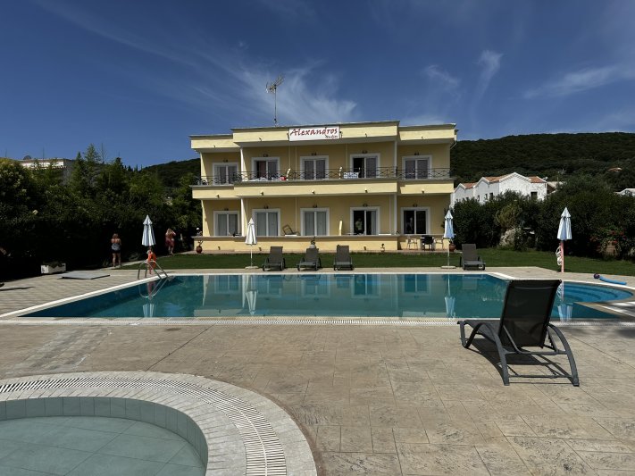 Korfu utazás Alexandros Apartmanház