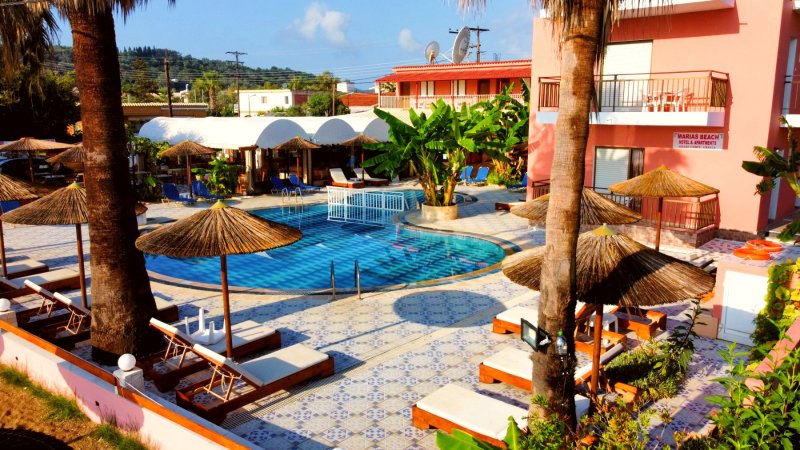 Korfu utazás Hotel Marias Beach