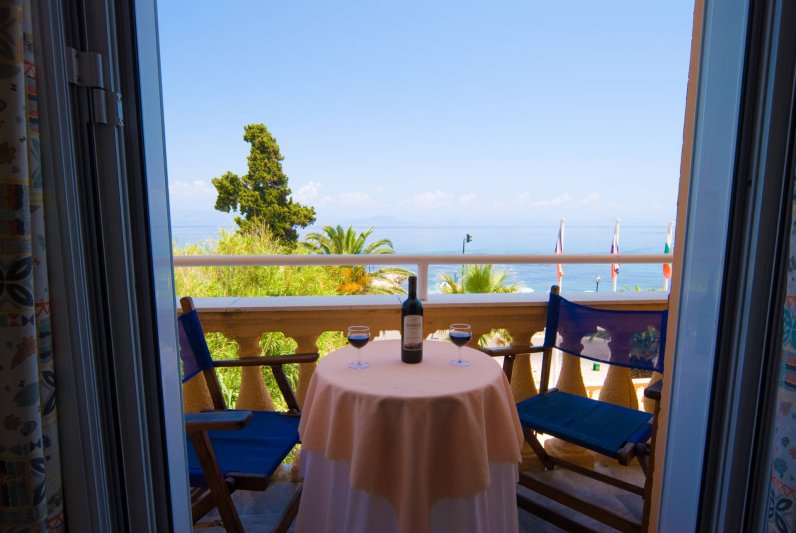 Korfu utazás Hotel Potamaki Beach