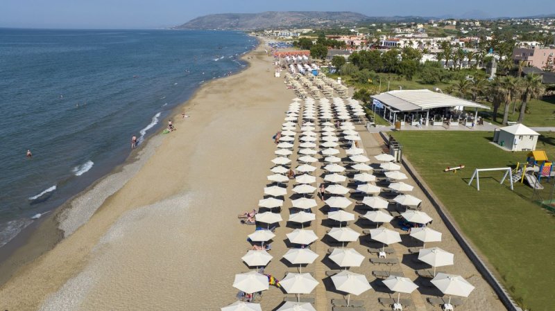 Kréta nyugat utazás Hotel Vantaris Beach 