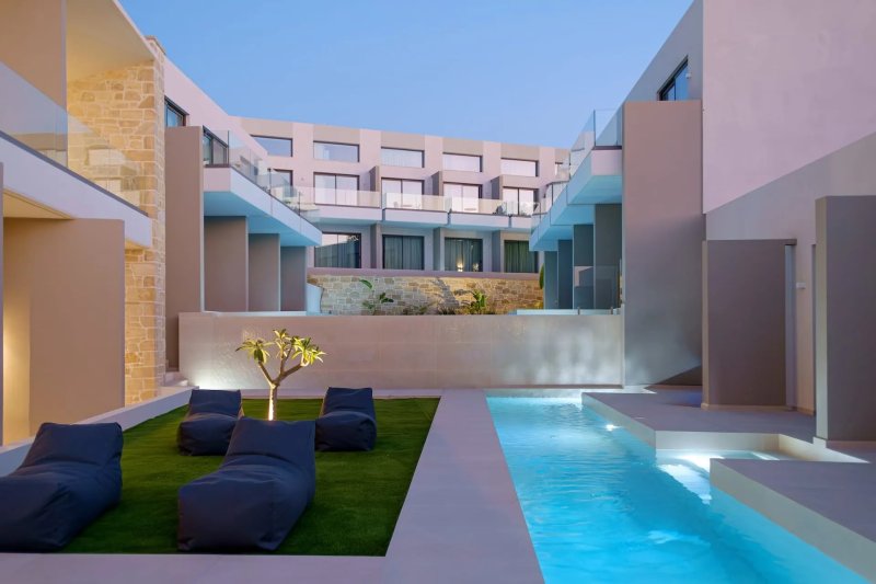 Kréta Platanias utazás Hotel Phos