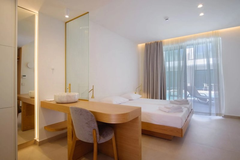 Kréta Platanias utazás Hotel Phos