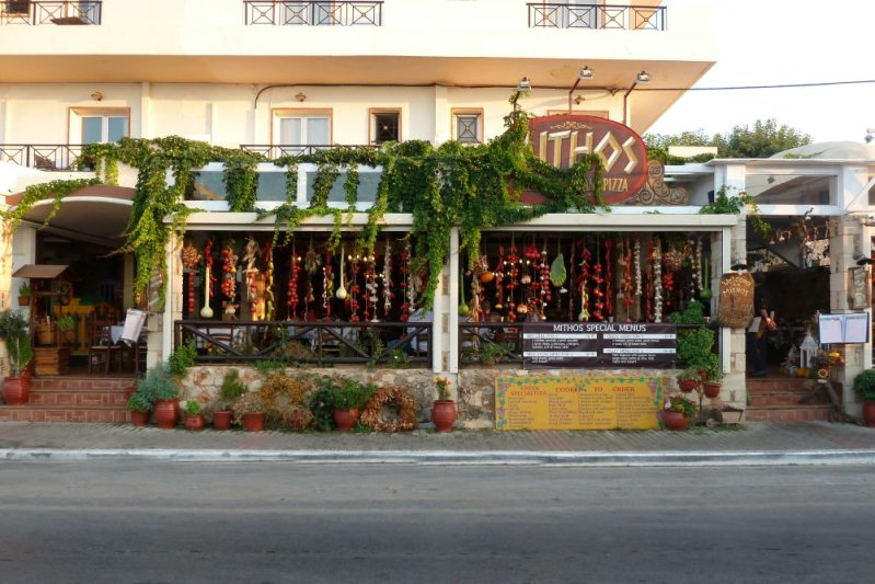 Mithos Apartmanház Kréta