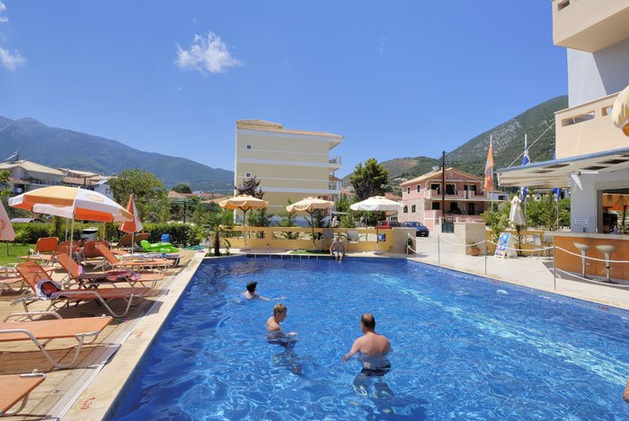 Afedra apartmanház Lefkada-sziget