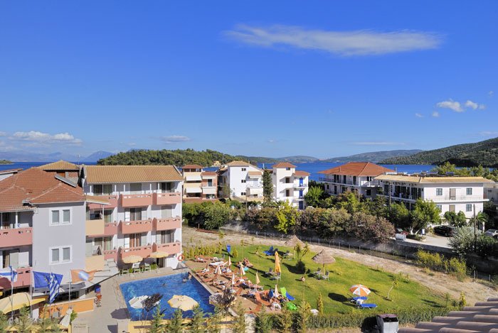 Afedra apartmanház Lefkada-sziget