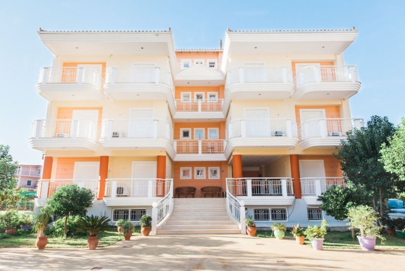 Afedra apartmanház Lefkada-sziget