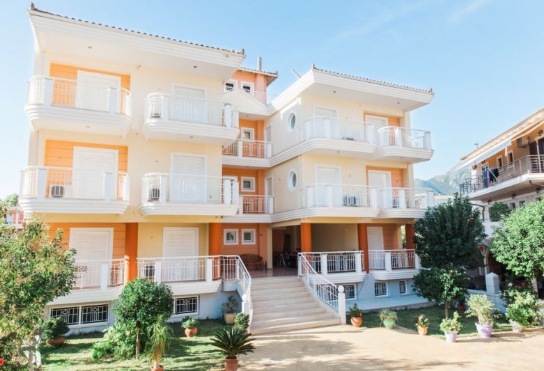 Afedra apartmanház Lefkada-sziget