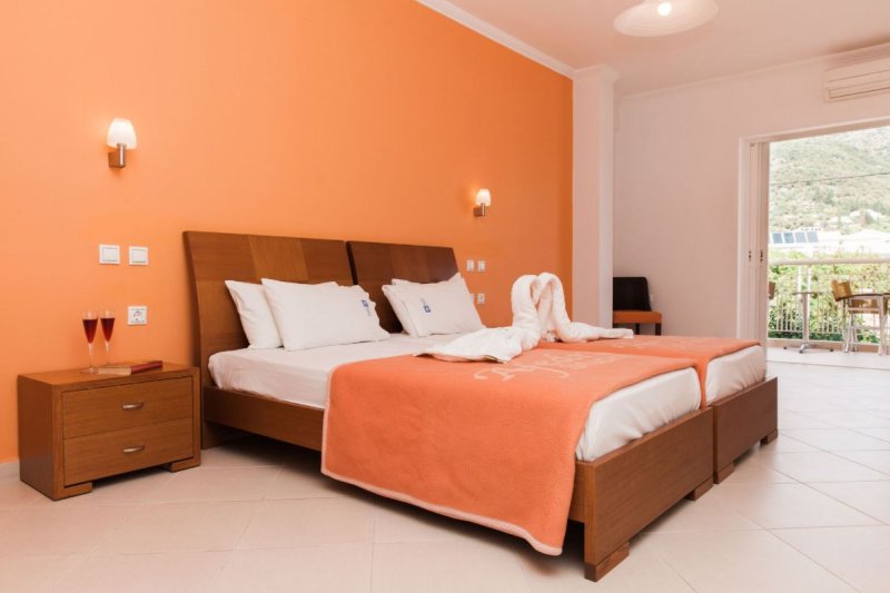 Afedra apartmanház Lefkada-sziget