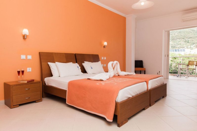 Afedra apartmanház Lefkada-sziget