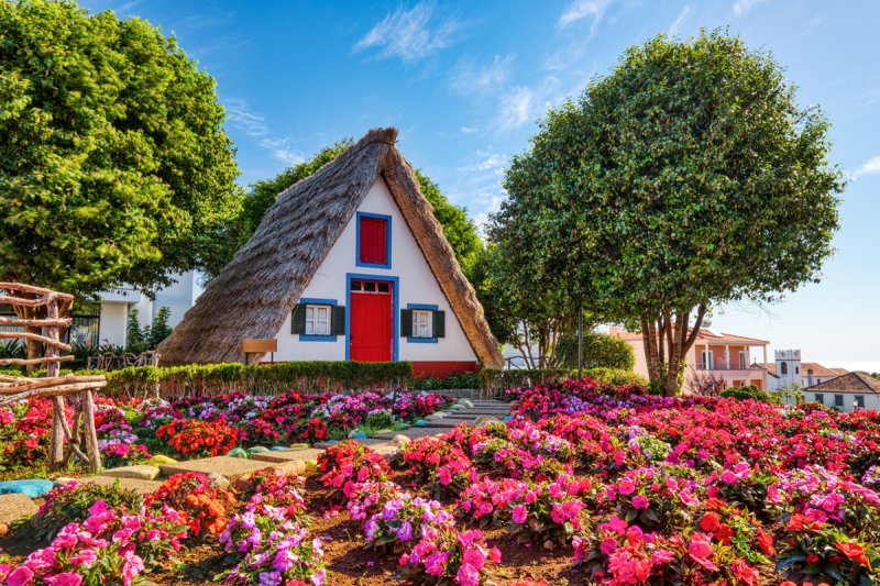 Madeira mesés kertjei