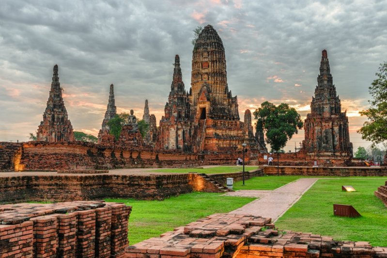Phuketen Szilveszter Thaiföldön, Bangkok-i városnézés,