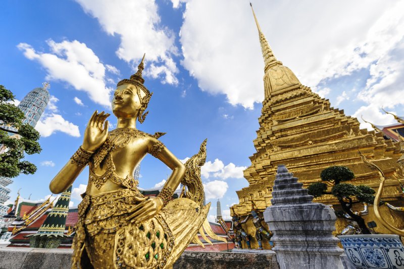 Phuketen Szilveszter Thaiföldön, Bangkok-i városnézés,