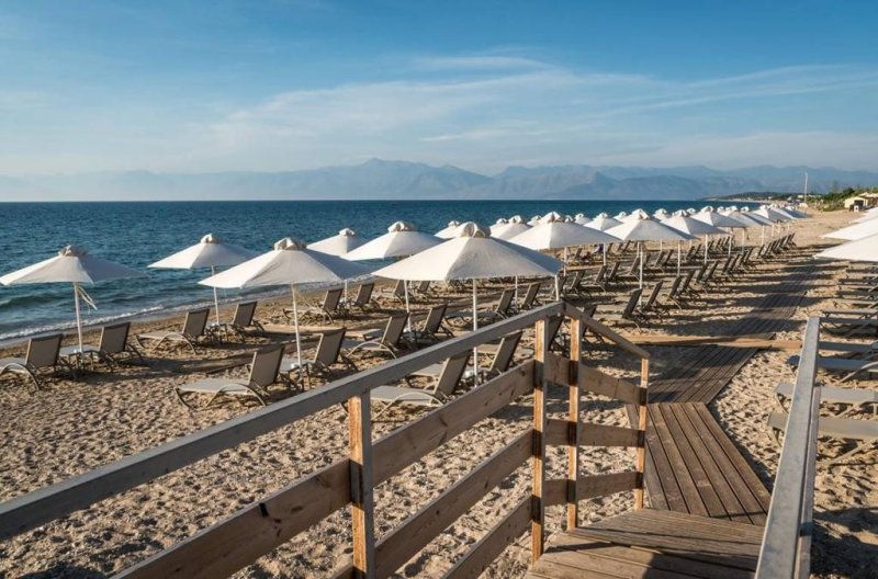 Korfu utazás Acharavi Beach