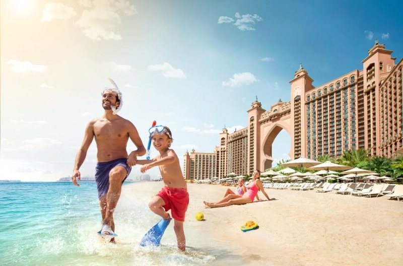 Dubai utazás Atlantis The Palm