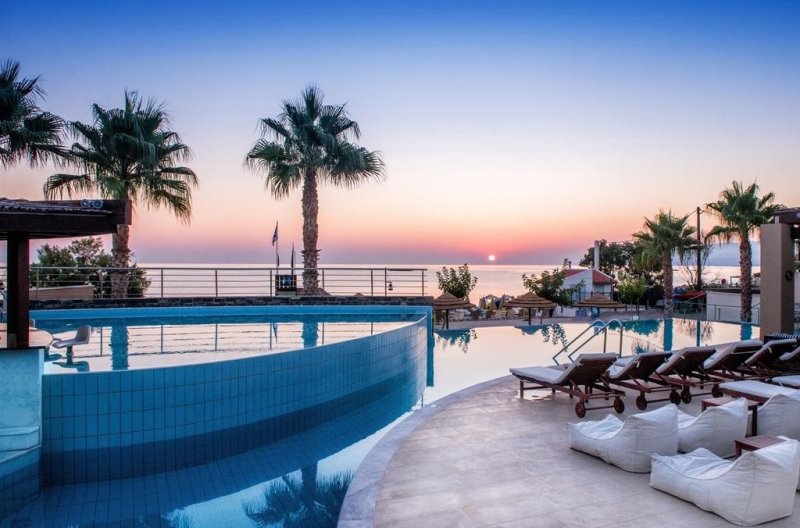 Kréta Stalis utazás Blue Sea Beach