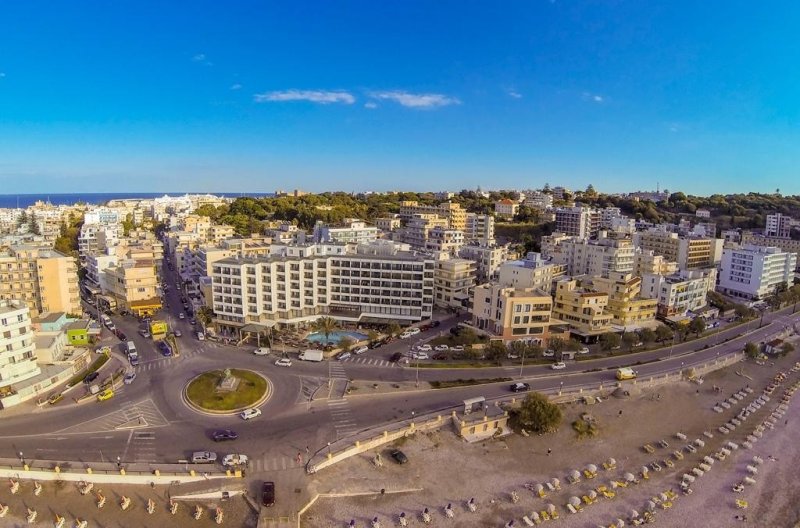 Rodosz Rhodes utazás Blue Sky Beach