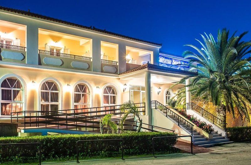 Zakynthos Laganas utazás California Beach