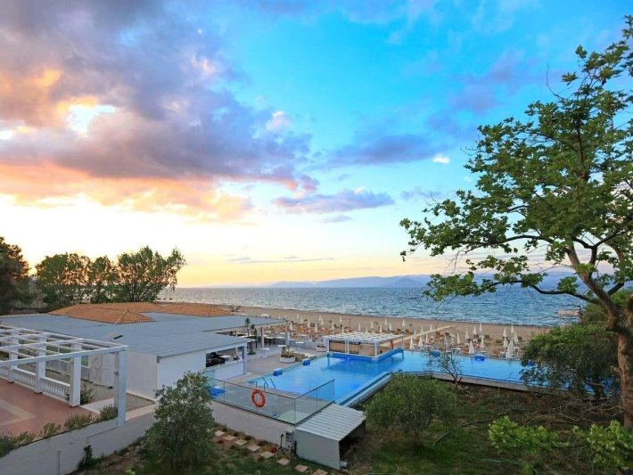 Korfu utazás Cavomarina Beach