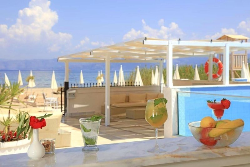 Korfu utazás Cavomarina Beach