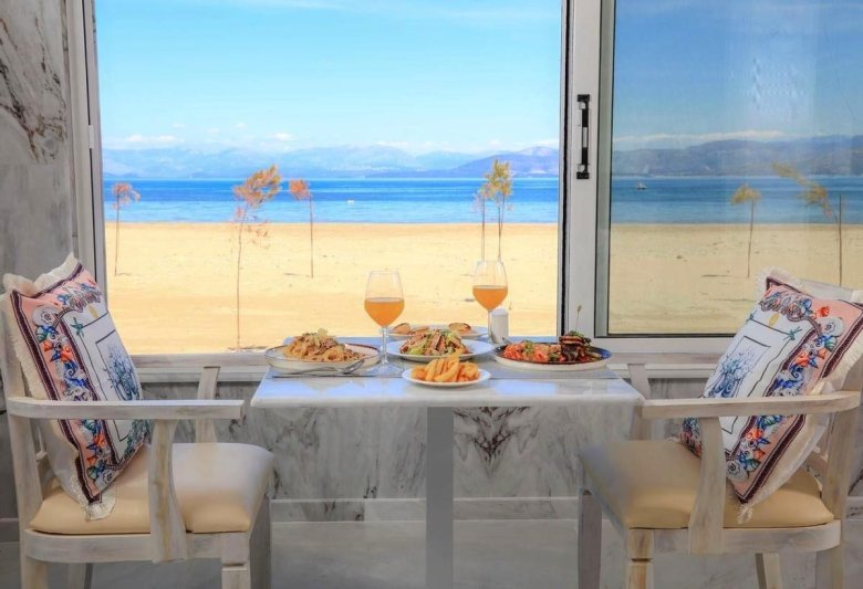 Korfu utazás Cavomarina Beach