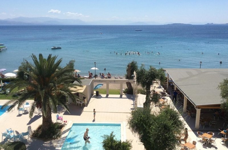 Korfu Dassia utazás Elea Beach