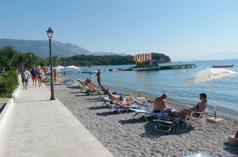 Korfu Dassia utazás Elea Beach