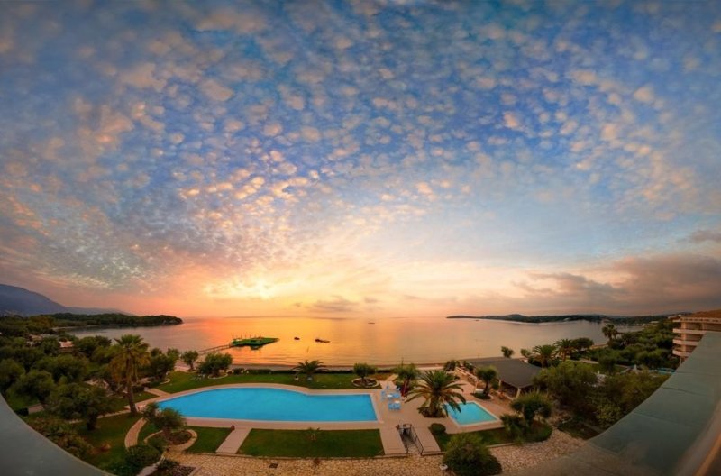 Korfu Dassia utazás Elea Beach