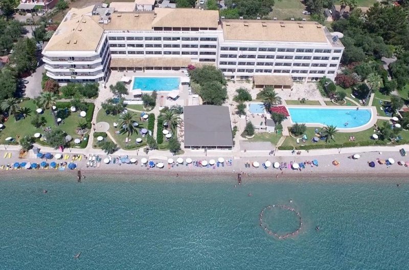 Korfu Dassia utazás Elea Beach