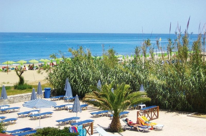 Kréta Adelianos Kampos utazás Kathrin Beach