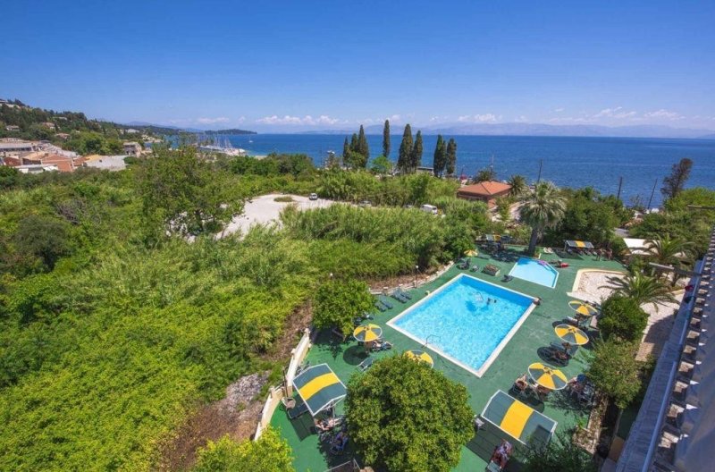 Korfu utazás Potamaki Beach 