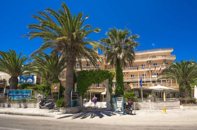 Korfu utazás Potamaki Beach 