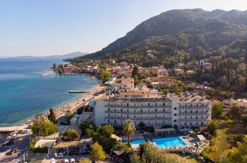 Korfu utazás Potamaki Beach 