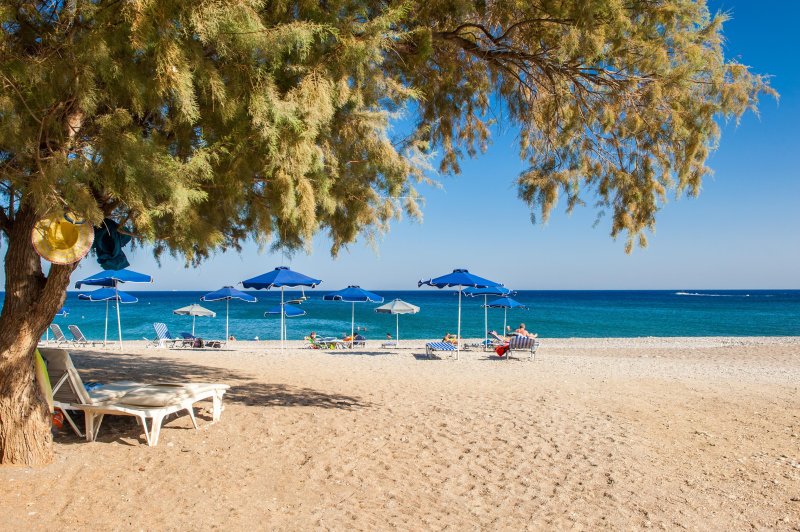 Rodosz Lardos utazás Stafilia Beach