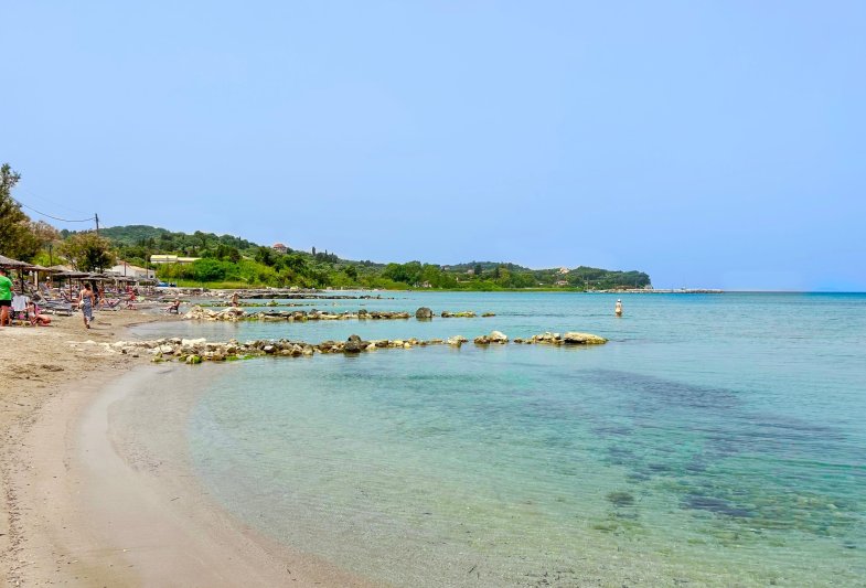 Korfu utazás Angela Beach