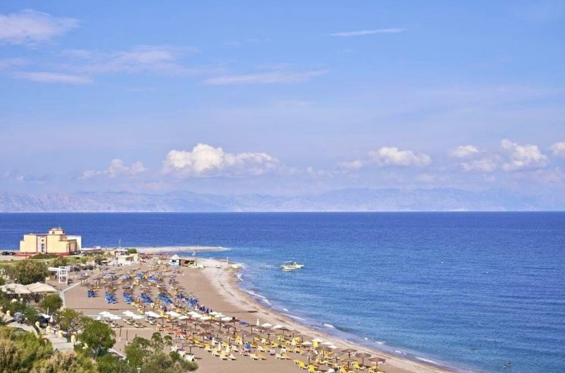 Rodosz Rhodes utazás Aquamare City Beach
